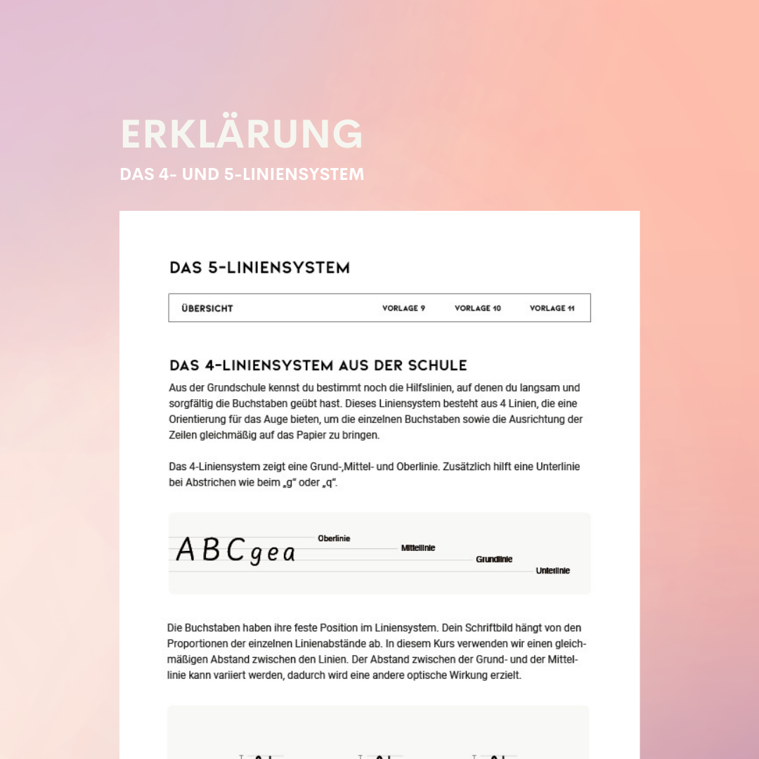 Handschrift verbessern